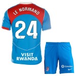 Günstige Fußballtrikots Atlético Madrid Le Normand 24 Kinder 3rd trikot 2025-26 Kurzarm